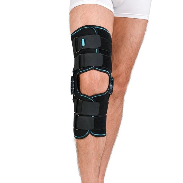 Ортез на колінний суглоб шарнірний, із регульованим кутом згинання Алком 4032