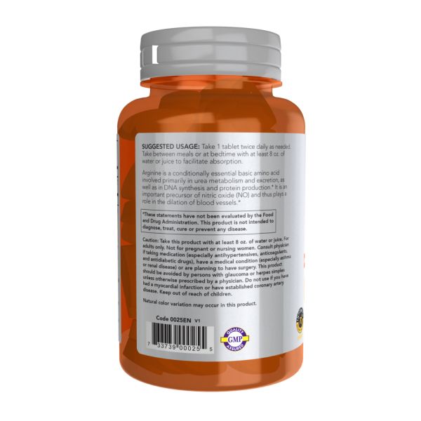 Arginine 1000mg - 180 tabs