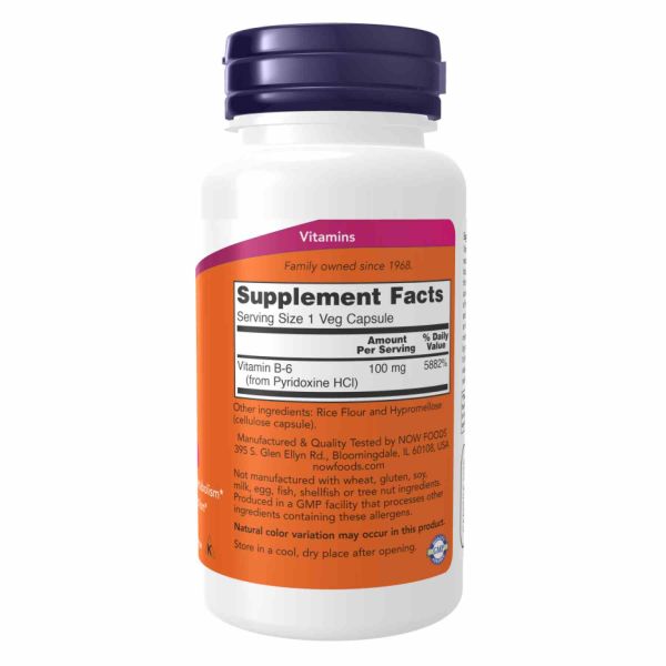 B-6 100mg - 250 vcaps