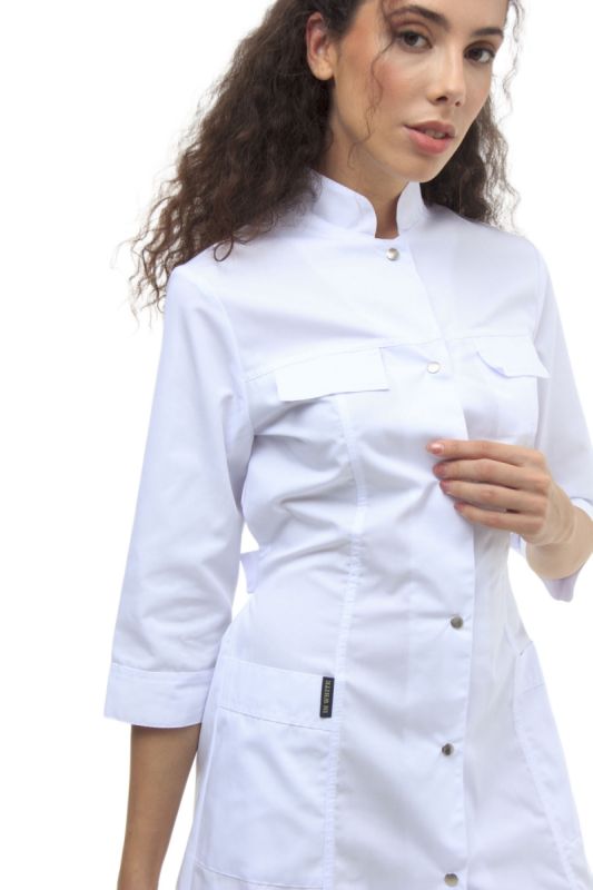 Медичний халат 103 колір білий