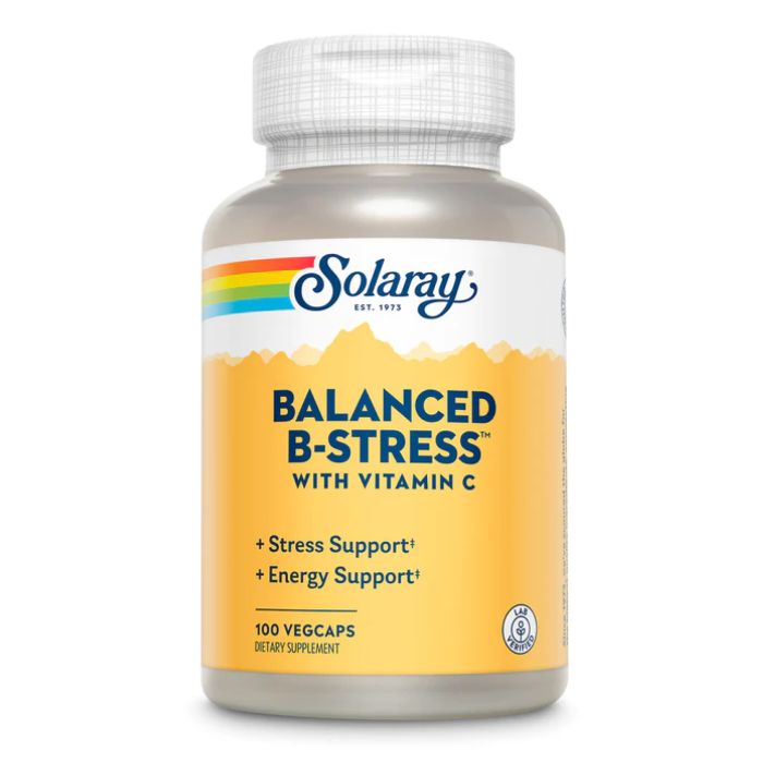 Balanced B Stress – 100 капсул для підтримки нервової системи та адаптації до стресу
