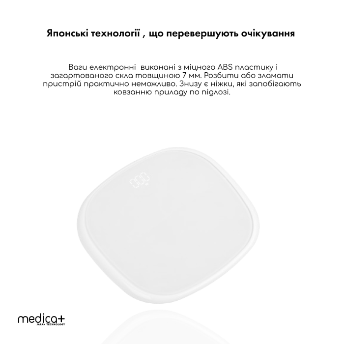 Весы для тела Medica+ Body Control 5.0 White