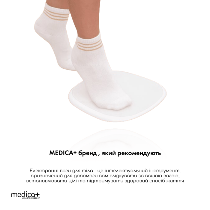 Весы для тела Medica+ Body Control 5.0 White