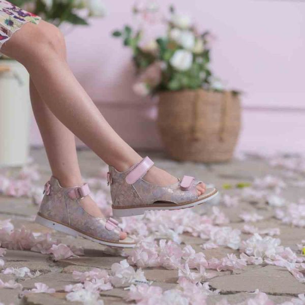 Босоніжки профілактичні для дівчинки (арт.LEO-1096), Theo Leo (Туреччина)