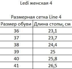 Босоніжки анатомічні LEDI Anatomic 408 (т.синій, 36)