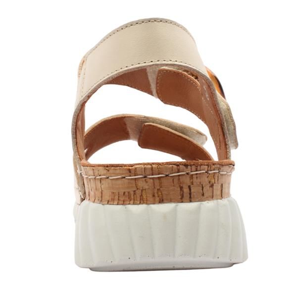 Босоніжки анатомічні жіночі, бежевий/золотий (арт.229921), TM SoftMode (Туреччина)