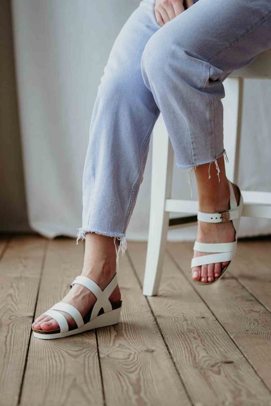 Босоножки женские ортопедические Lucca, Grubin (арт. gr-126365) белый