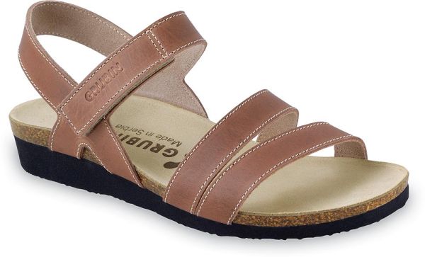 Босоніжки жіночі ортопедичні Manuela, Grubin світло-коричневі