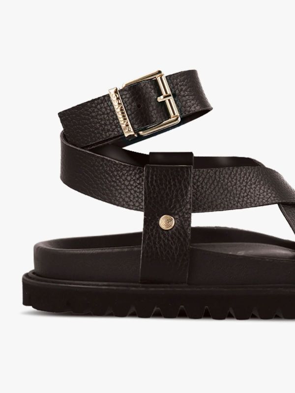 Босоніжки ортопедичні жіночі Zaha, чорний, G106322, TM Genuins (Іспанія)