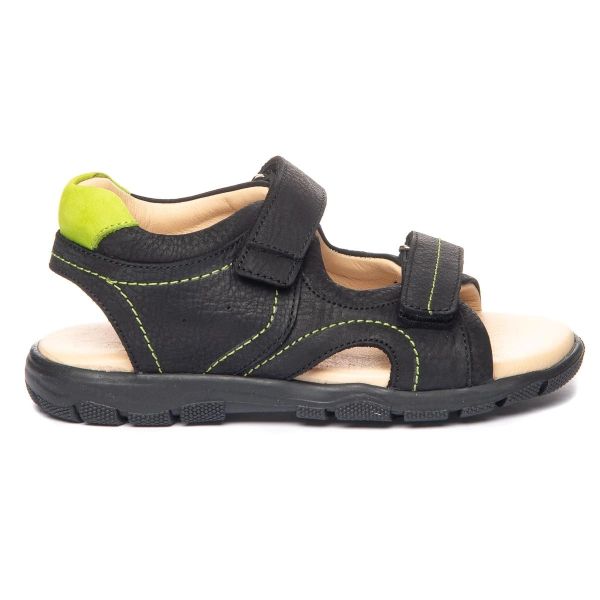 Босоніжки профілактичні для хлопчиків, чорні (арт.LEO-1253), THEO LEO (Туреччина)