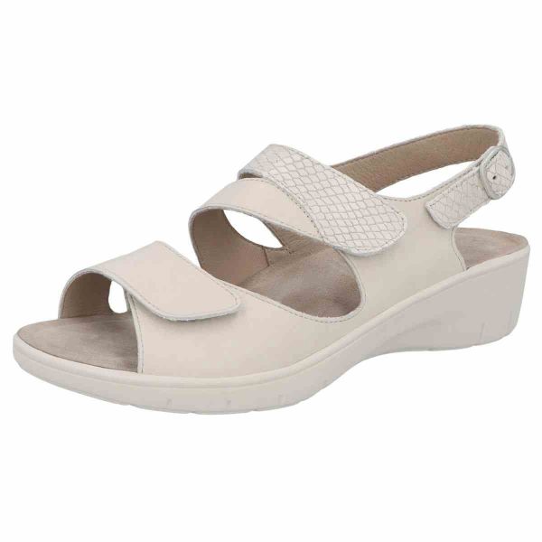 Босоніжки жіночі GINA, молочний (арт.7 24004 20862), Solidus (Німеччина)