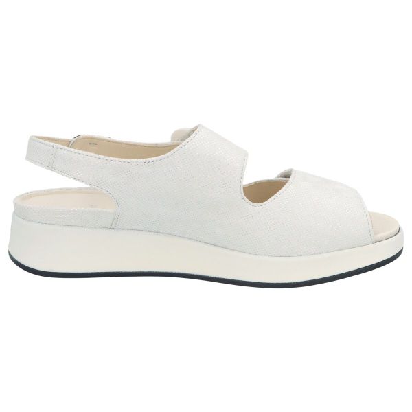 Босоніжки жіночі Hannah, сріблясті (арт. 7 75040 21026), Solidus