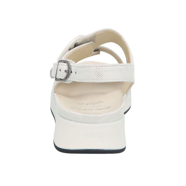 Босоніжки жіночі Hannah, сріблясті (арт. 7 75040 21026), Solidus