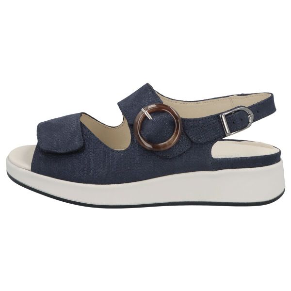 Босоніжки жіночі Kami, т.синій (арт. 7 79105 80804), Solidus