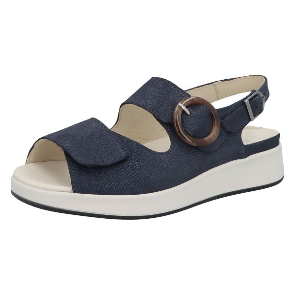 Босоніжки жіночі Kami, т.синій (арт. 7 79105 80804), Solidus