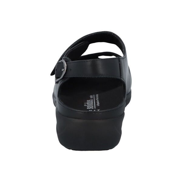 Босоніжки жіночі ортопедичні Lia, чорний (арт. 7 73038 00098), Solidus