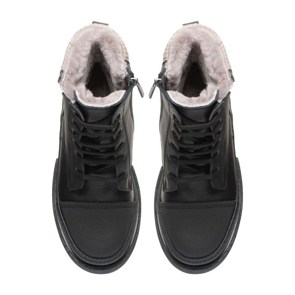 Черевики дитячі профілактичні зимові, чорні (арт.LEO-1942KR), Theo Leo (Туреччина)