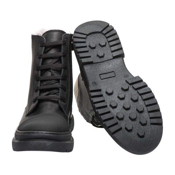 Черевики дитячі профілактичні зимові, чорні (арт.LEO-1942KR), Theo Leo (Туреччина)