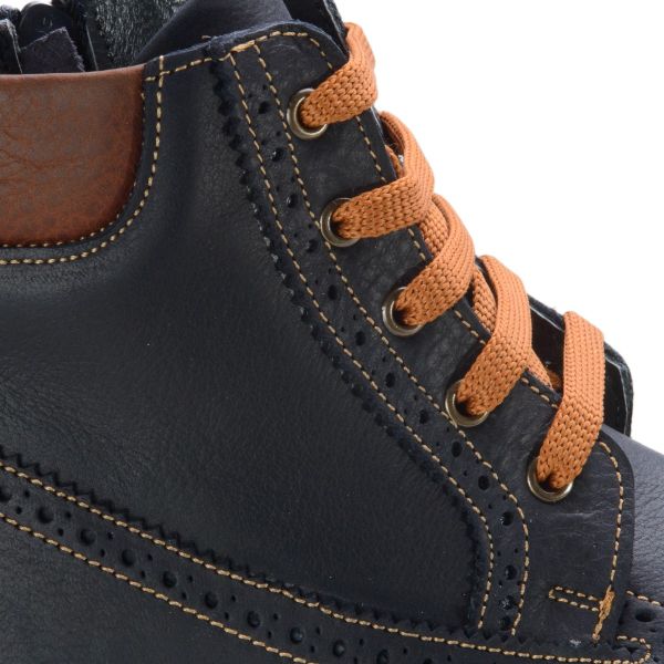 Черевики осінні ортопедичні з жорстким задником для хлопчика (арт. LEO-572), THEO LEO (Туреччина)