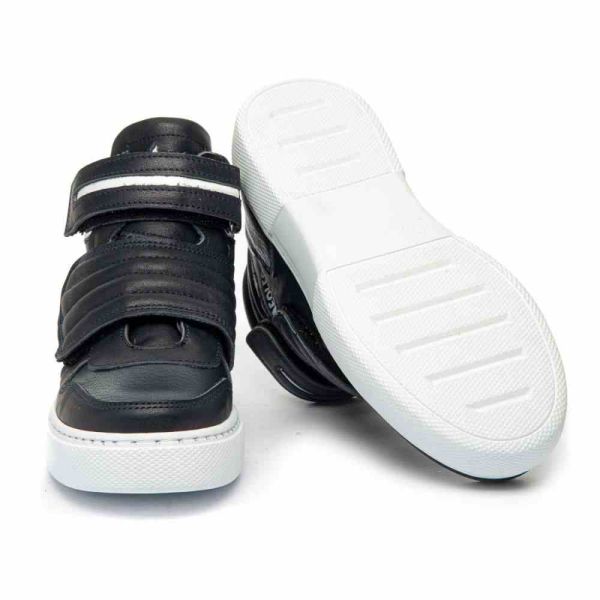 Черевики профілактичні дитячі, чорний/синій (арт. LEO-1342), THEO LEO (Туреччина)