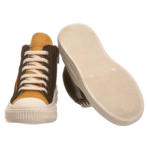 Черевики профілактичні, коричневий/гірчичний (арт. LEO-3384 SA BR) Theo Leo (Туреччина)