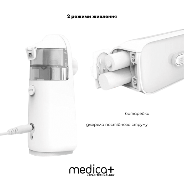 Портативний інгалятор Medica+ Breath Control 9.0