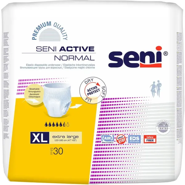Підгузки-трусики Seni Active Normal Extra Large 30 шт.