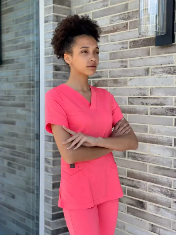 Ластик Медичний Костюм колір корал малина Ластик Медичний Костюм колір корал малина