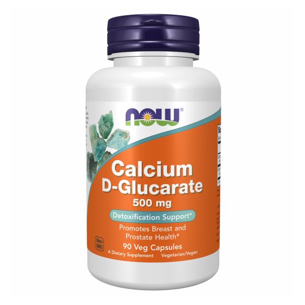 Calcium D-Glucarate 500 mg - 90 капсул | Натуральна підтримка детоксикації організму - 90 vcaps