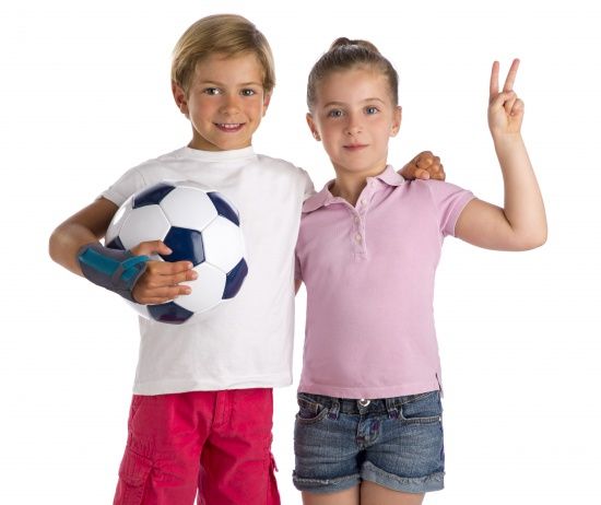 Дитячий еластичний ортез променево-зап'ясткового суглоба з металевою шиною Orliman ОP 1152/1153