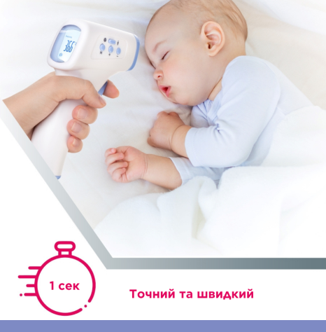 Термометр медичний інфрачервоний WF-4000