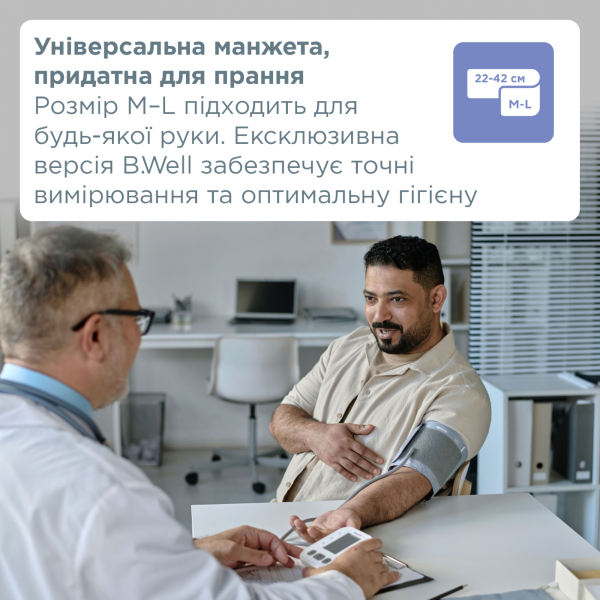 Автоматичний тонометр B.Well PRO-25