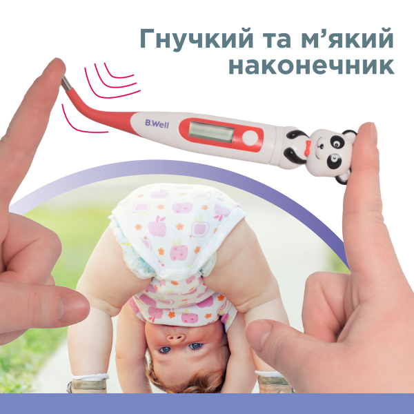 Цифровий термометр PRO-06 flex, панда