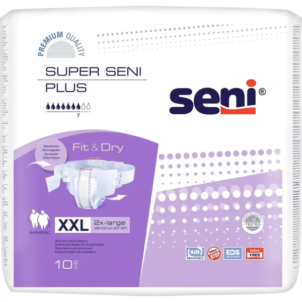 Підгузки для дорослих Seni Super Plus Extra large 10 шт.