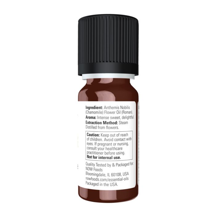 100% Pure Chamomile Oil NOW 10 мл — Для ароматерапії та релаксації