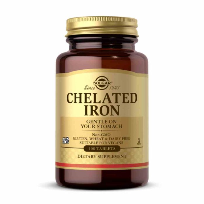 Chelated Iron - 100 tabs Chelated Iron - 100 tabs