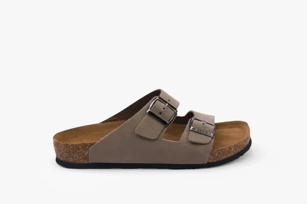 Мужские шлепанцы Leon Коричневый 4703-brown ортопедия