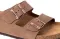 Чоловічі шльопанці Leon Коричневий 4703-brown ортопедія