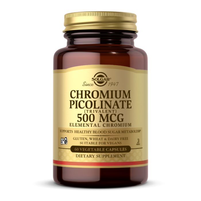 Chromium Picolinate 500 mcg - 60 caps Chromium Picolinate 500 mcg - 60 caps