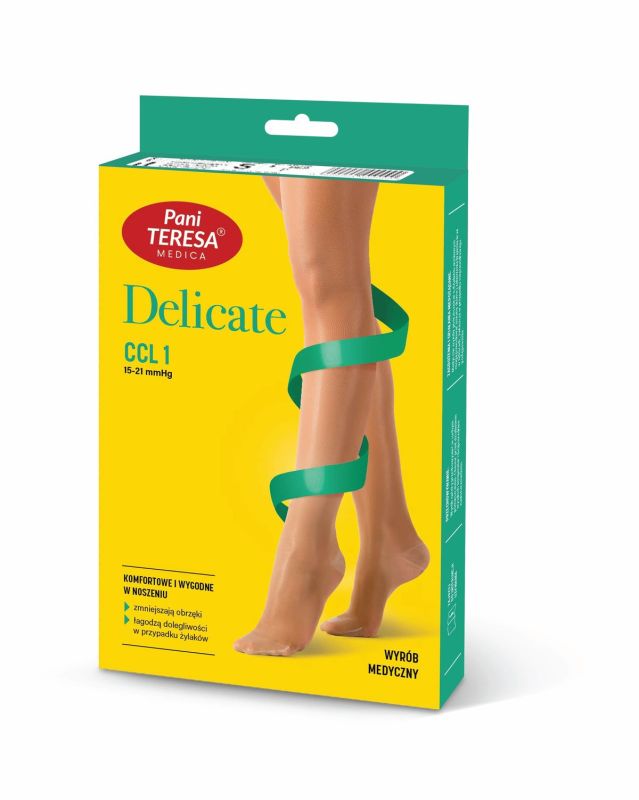 Панчохи компресійні 1 класу Premium Delicate  короткі (M,S)