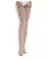 Панчохи медичні 2 клас компресії короткі відкритий мисок Pani Teresa св бежевий