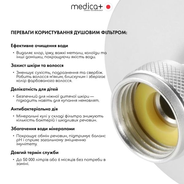 Фільтр для проточної води MEDICA+ CleanWater 6.0 (Japan)