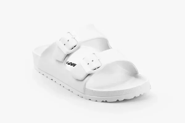 Женские шлепанцы Leon Белый CLOUD-01-37 ортопедия