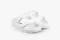 Жіночі шльопанці Leon Білий CLOUD-01-40 ортопедія