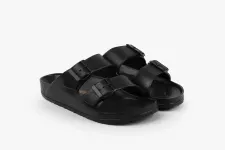 Женские шлепанцы Leon Черный CLOUD-01-39 ортопедия