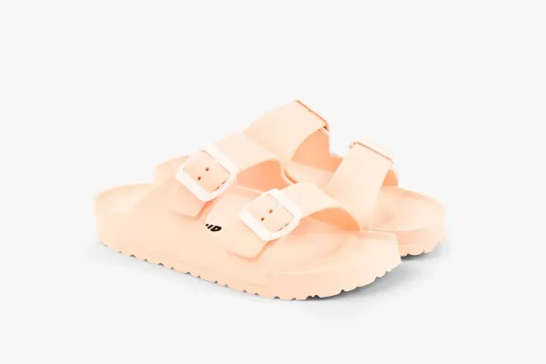 Жіночі шльопанці Leon Бежевий CLOUD-01-Лосось ортопедія