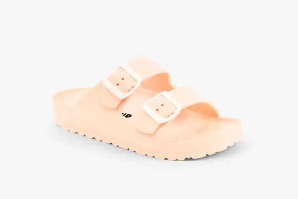 Жіночі шльопанці Leon Бежевий CLOUD-01-Лосось-38 ортопедія