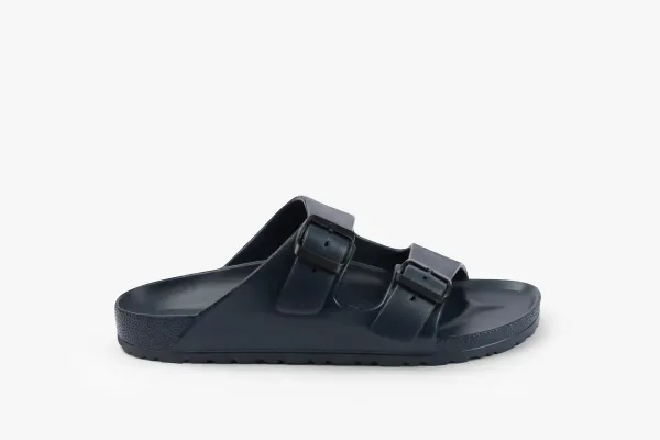 Чоловічі шльопанці Leon Темно-синій CLOUD-04-Синій-44 ортопедія