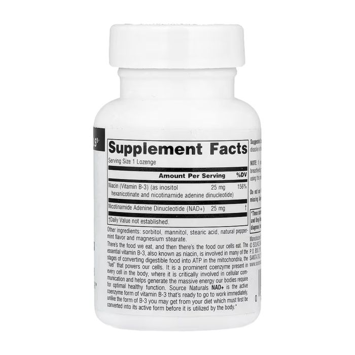 Coenzymated™ B-3 25 mg Peppermint - 60 lozenges