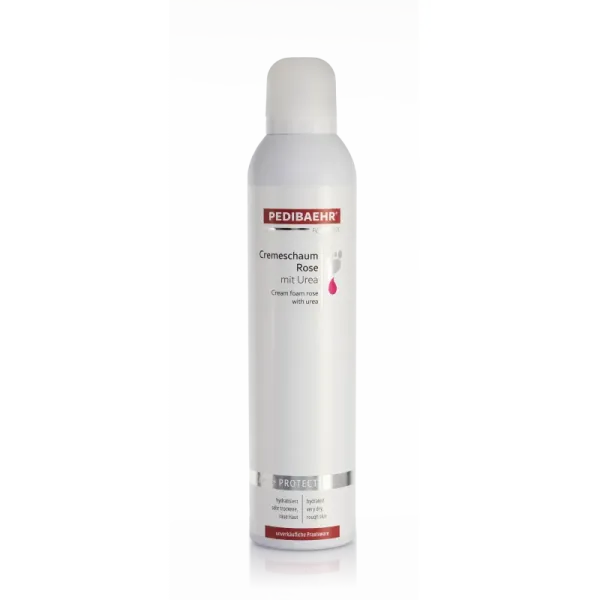 Крем-піна з 10% сечовиною та маслом троянди для ніг 300мл (CREMESCHAUM ROSE), PEDIBAEHR